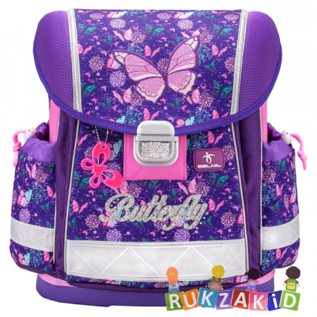 Ранец школьный Belmil CLASSY Butterfly Фиолетовый