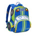 Детский рюкзак в форме машинки Grizzly RS-992-1 Синий - салатовый
