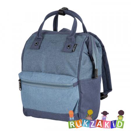 Молодежный рюкзак сумка Polar 18205 Серо - голубой