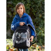Рюкзак школьный для мальчика Grizzly RB-252-1 Черный - серый