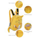 Рюкзак детский Grizzly RXL-224-2 Желтый