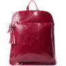 Кожаный рюкзак Alabama красный