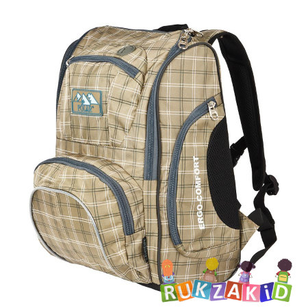 Рюкзак подростковый для ноутбука Polar П3065 Бежевый