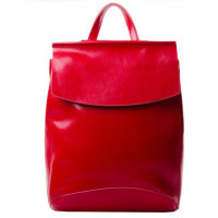Кожаный рюкзак сумка Arkansas Красный