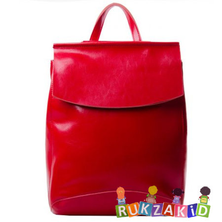 Кожаный рюкзак сумка Arkansas Красный