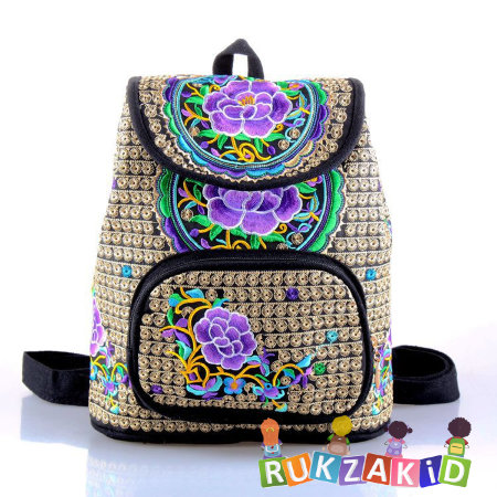 Женский рюкзак торба City Summer Style Фиолетовый