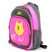 Рюкзак пиксельный школьный 4ALL КIDS Серо - розовый