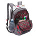 Рюкзак школьный для мальчика Grizzly RB-962-1 Серый