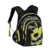 Рюкзак школьный Grizzly RB-629-1 Черный - салатовый