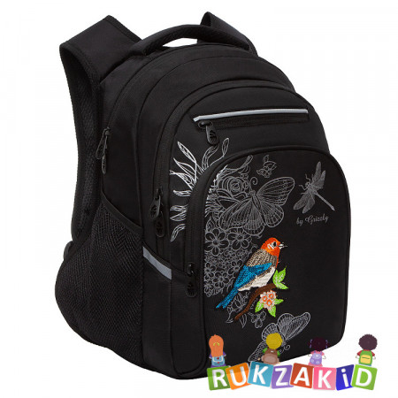 Рюкзак школьный Grizzly RG-161-3 Черный