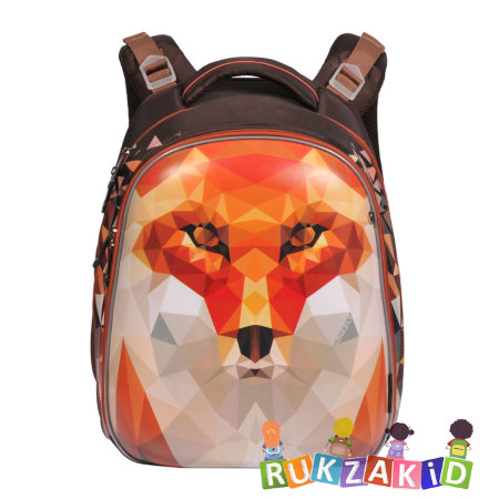 Рюкзак школьный для начальных классов Grizzly RA-779-6 Лиса