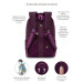 Рюкзак женский Grizzly RD-241-2 Фиолетовый - фуксия
