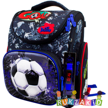 Раскладной ранец для школы De Lune 3-151 Футбол