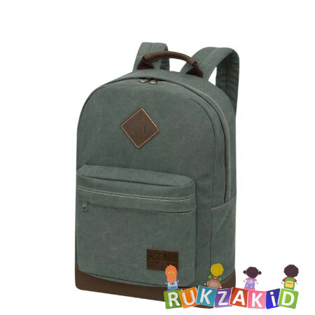 Городской рюкзак Asgard Р-5455 Серо-зеленый
