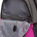 Рюкзак молодежный Grizzly RD-242-4 Темно - серый - фуксия