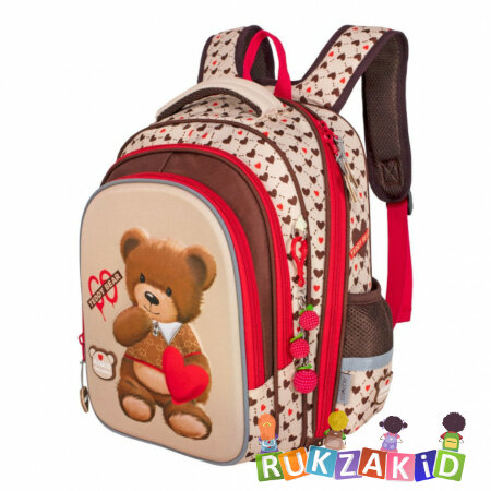 Рюкзак школьный Across ACR23-410-9 Медвежонок Тедди