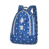 Маленький рюкзак женский Asgard P-5131 Звезды синие-серые