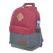 Молодежный рюкзак Asgard Р-5333 Дизайн Серо-синий - Пончики Газета серая