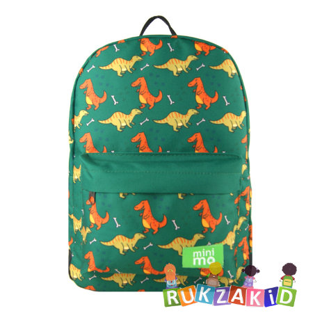 Рюкзак детский дошкольный Mini-Mo Динозавры Зеленый