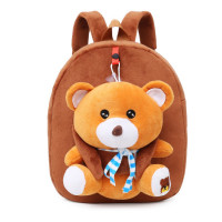 Детский рюкзачок с игрушкой Медвежонок Коричневый