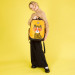 Рюкзак школьный Grizzly RG-368-1 Черный - желтый