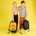 Рюкзак школьный Grizzly RG-368-1 Черный - желтый