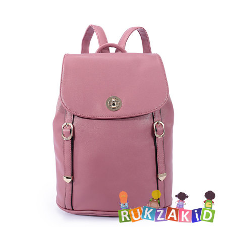 Женский рюкзак OrsOro D-185 Палево-розовый