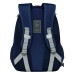 Рюкзак школьный с мешком для обуви Grizzly RG-169-5 Енот в темно - синем