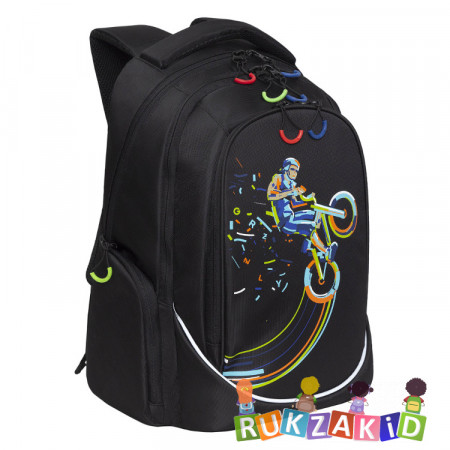 Рюкзак молодежный Grizzly RU-335-1 Черный