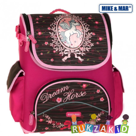 Рюкзак школьный раскладной Mike Mar 1440-MM-02 Лошадка