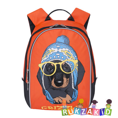 Рюкзак детский Grizzly RS-764-4 Оранжевый