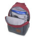Молодежный рюкзак Asgard Р-5333 Дизайн Изумруд - Цветы Пастель мята