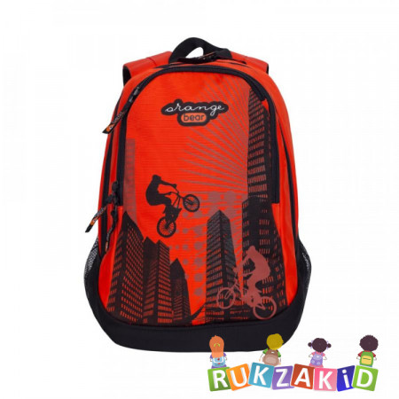 Рюкзак для мальчика Orange Bear VI-64 Оранжевый
