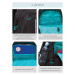 Рюкзак школьный Grizzly RU-030-31m Черный - бирюзовый