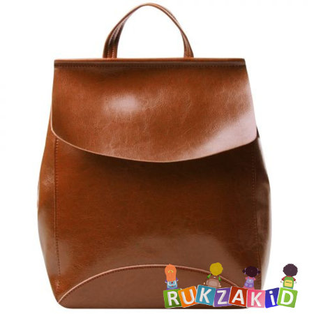 Кожаный рюкзак Alaska Светло-коричневый