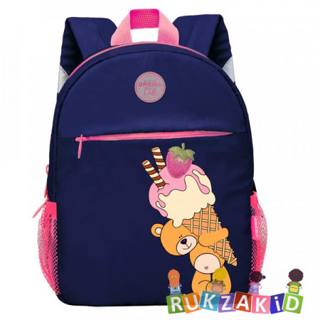 Рюкзак для ребенка Grizzly RK-176-8 Синий