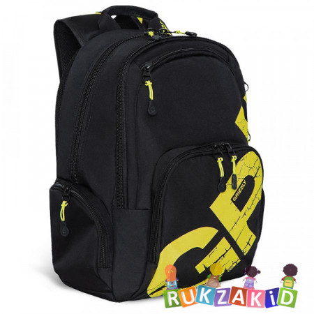 Рюкзак молодежный Grizzly RU-423-12 Желтый