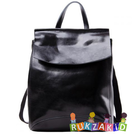 Кожаный рюкзак сумка Arkansas Черный