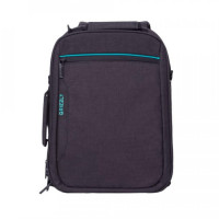Бизнес - рюкзак Grizzly RU-805-1 Черно - бирюзовый