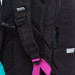 Рюкзак женский Grizzly RD-241-3 Черный - бирюзово - фиолетовый