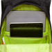 Рюкзак школьный Grizzly RU-138-41 Черный - салатовый