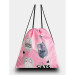 Ранец рюкзак с мешком для сменки Nukki NK23G-6007 Розовый Котики