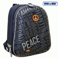 Школьный рюкзак Mike Mar 1008-32 Мир Синий