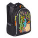 Рюкзак школьный с ежиком Grizzly RG-762-1 Черный