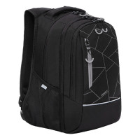 Рюкзак для мальчика Grizzly RU-138-41 Черный - серый
