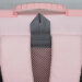 Ранец школьный с мешком для обуви Grizzly RAm-384-5 Единорожка Розовый - серый