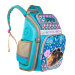 Рюкзак для школы Grizzly RA-678-2 Little Girls Животные Голубой