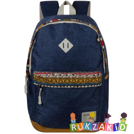 Молодежный рюкзак Across New Ethnic Темно-синий