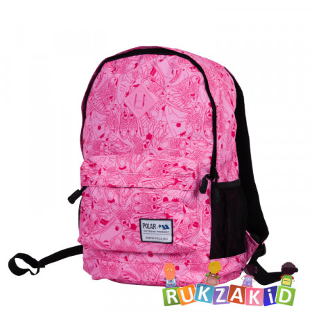 Молодежный рюкзак Polar 15008 Розовый