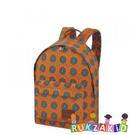 Рюкзак для девушки Asgard Р-5137Х Апельсин оранж - блю